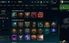 Conta LoL E3 com 90% Win Rate | Upada a Mão desde o nv 1