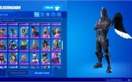 conta fortnite s2 muitas skins raras