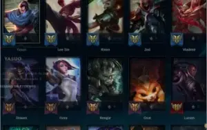 conta diamante 1 lol