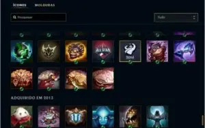 conta diamante 1 lol