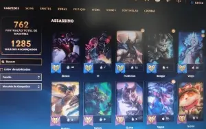 Conta LoL 486 Skins