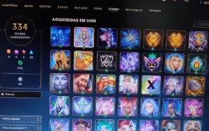 Conta LoL 486 Skins