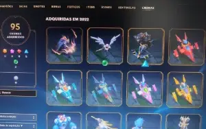 Conta LoL 486 Skins