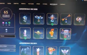 Conta LoL 486 Skins