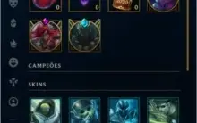 conta lol platinaIV 39 campeoes lvl 53