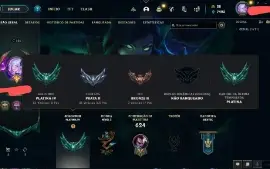 Conta League Of Legends Platina