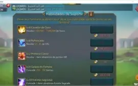 T4 liberado, +185M de poder, 285k de gemas, Set de caça...