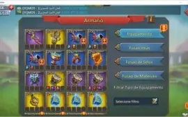 T4 liberado, +185M de poder, 285k de gemas, Set de caça...
