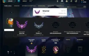 Conta mestre com 27 Champs e 3 Skins + 10 Fragmentos