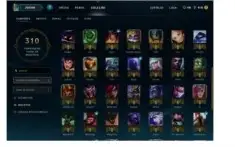 Conta de Legue of Legends ouro 5