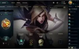 Conta League of Legends+ SKINS VITORIOSAS LENDÁRIAS ULTIMATE