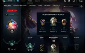 Conta de LOL Com Skin da Riven Campeonato season 2