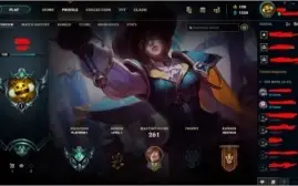 Vendo conta de league of legends