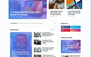 Template Blogger Noticias e Revistas Promoção Imperdível