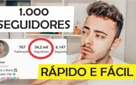 SEGUIDORES REAIS E ATIVOS ORGÂNICOS