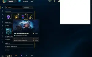 Unranked lv 23 com TODOS os champs e 5 Skins + 1 Fragmento