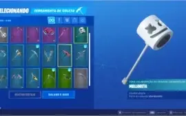 Conta Fortnite com skins top de loja.