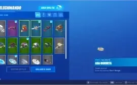 Conta Fortnite com skins top de loja.