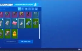 Conta Fortnite com skins top de loja.