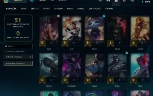 Conta FERRO 4 | -2 PDL - LOL (league of legends) ELOMOON