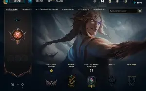 Conta FERRO 4 | -2 PDL - LOL (league of legends) ELOMOON