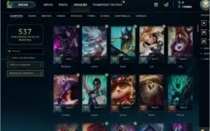 CONTA LEAGUE OF LEGENDS