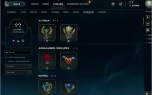 CONTA LEAGUE OF LEGENDS