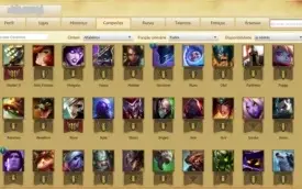 CONTA BRONZE 3 (98 PTS) + 65 CAMPEOES + 6 SKINS (SMURF)