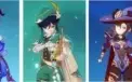 GENSHIN IMPACT AR48 - DILUC + TÚMULO GANYU VENTIC1 QIQI MONA