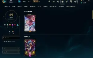 Conta League of Legends 49 Skins de 2018 LOL