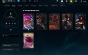 PROMOÇÃO CONTA PLATINA LOL BARATO