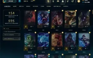 Conta de LOL 83 Skins e Valorant Ascendente 1 com 16 skins p