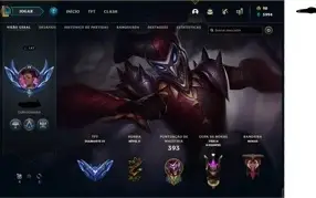 Conta Lol Nível147 com email diamante 4(TFT)