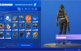 CONTA EPIC GAMES (JOGOS E CONTA FORTNITE TEMPORADA 3)