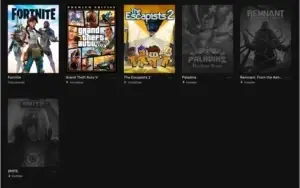 CONTA EPIC GAMES (JOGOS E CONTA FORTNITE TEMPORADA 3)