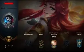 Conta RARA League of Legends