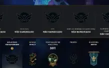 Conta LOL - Level 166 - 30 skins