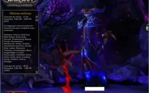 CONTA WOW TOP COM SKIN DRUIDA GUARDIÃO