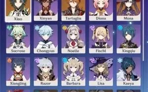 CONTA AR33 (xiao,childe,mona)