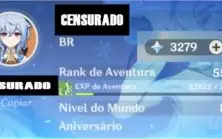 Ganyu Zhongli Klee Mona Qiqi +Oração +Atlas +Orgulho