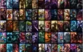 Conta LOL Diamante 5 / Todos os Champs + 170 Skins