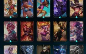Conta LOL 182 Skins com RP Lv661 + Conta Valorant de Brinde