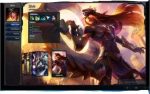 Conta League of Legends.