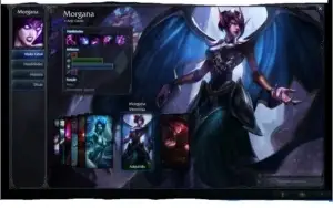 Conta League of Legends.
