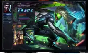 Conta League of Legends.