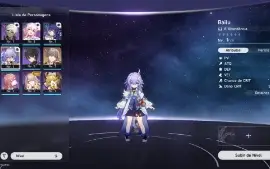 Conta Honkai Star Rail Lvl 6 | Bailu 5*