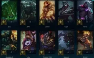Conta League of Legends - Diamante 4