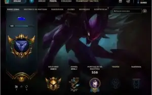 Conta lol Ouro 2 completa