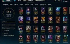 Conta lol Ouro 2 completa