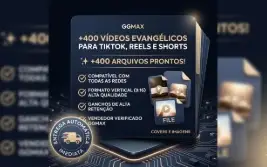 +400 Vídeos Evangélicos Para TikTok, Reels e Shorts